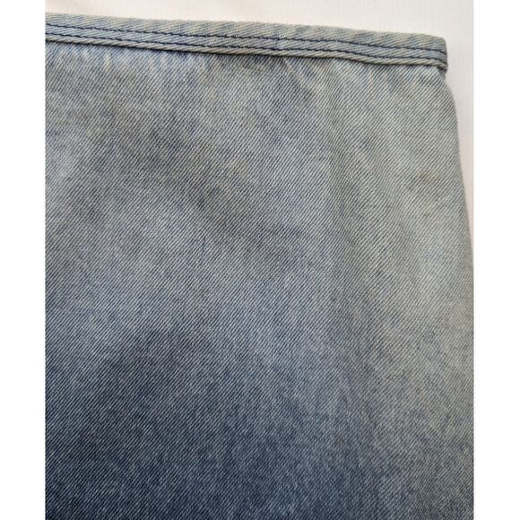 Y2K Ombre Denim Mini Skirt - Picture 3 of 7